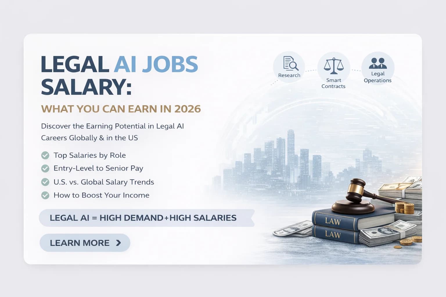 Legal AI Jobs Salary: What You Can Earn in 2026 (Full Breakdown)